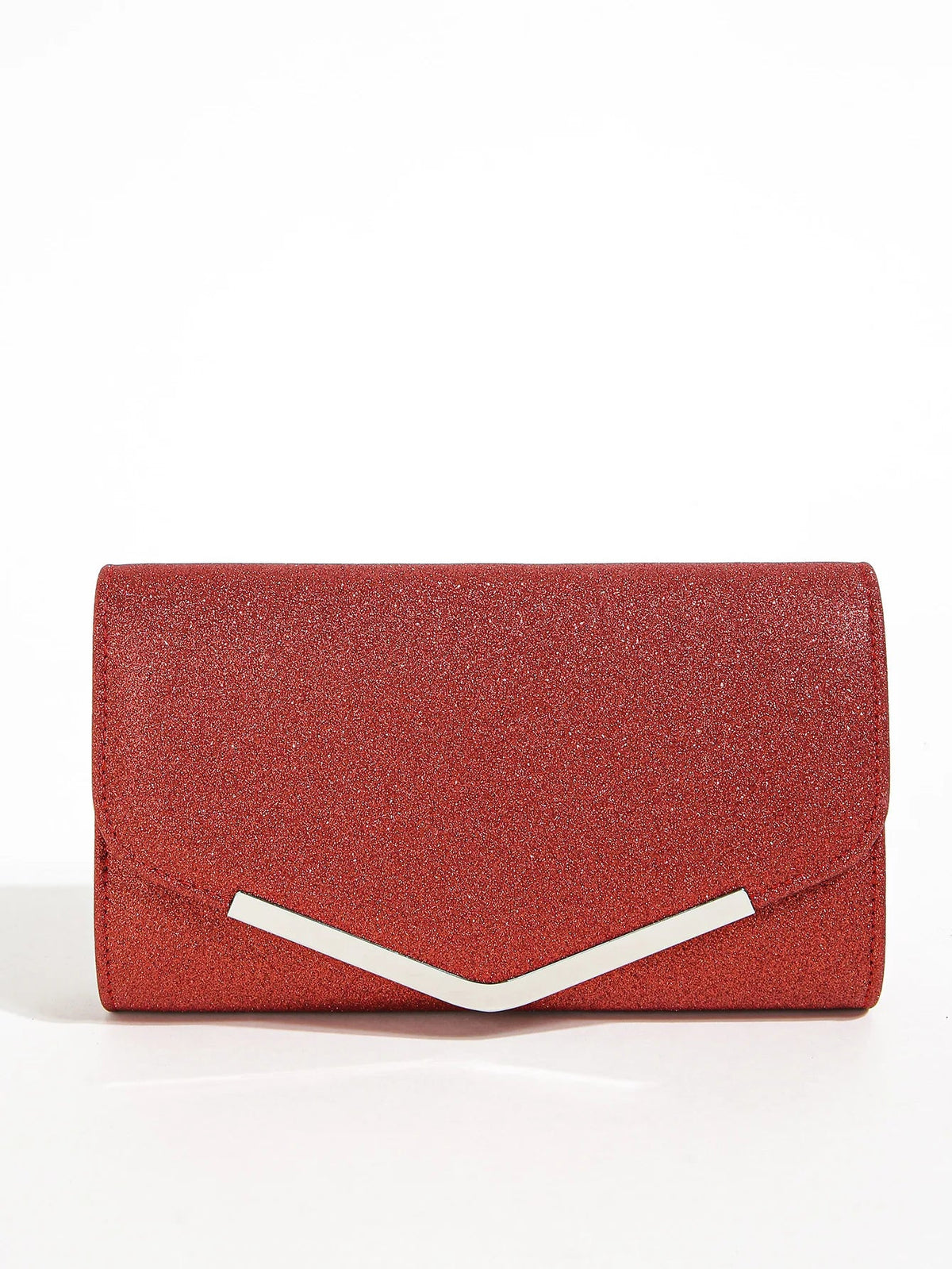 Glitter Envelope Evening Clutch - Luzilly Bridal & Apparel