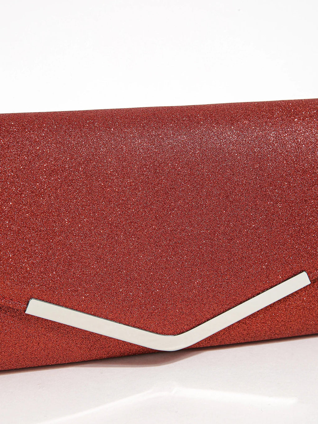 Glitter Envelope Evening Clutch - Luzilly Bridal & Apparel