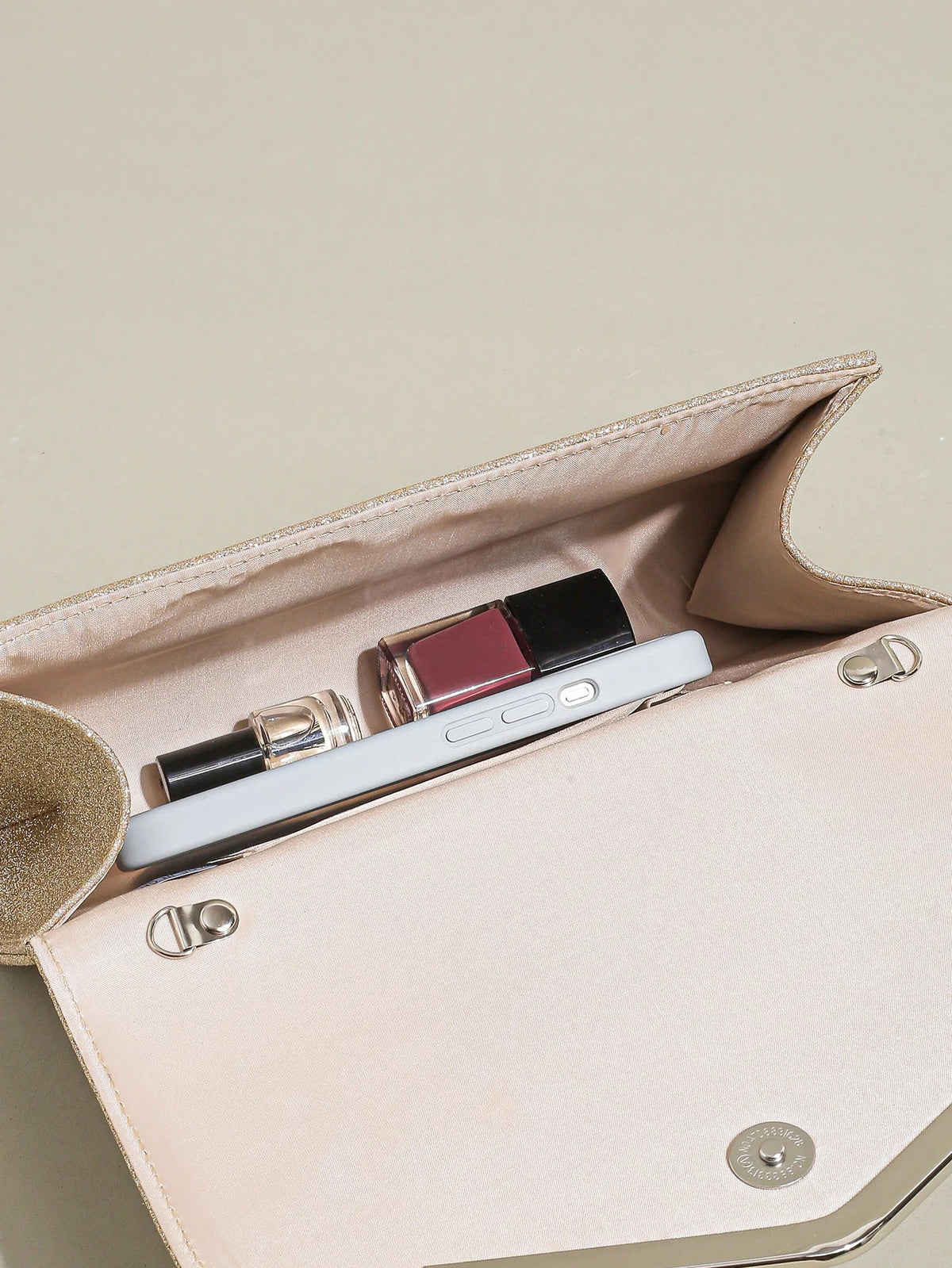 Glitter Envelope Evening Clutch - Luzilly Bridal & Apparel