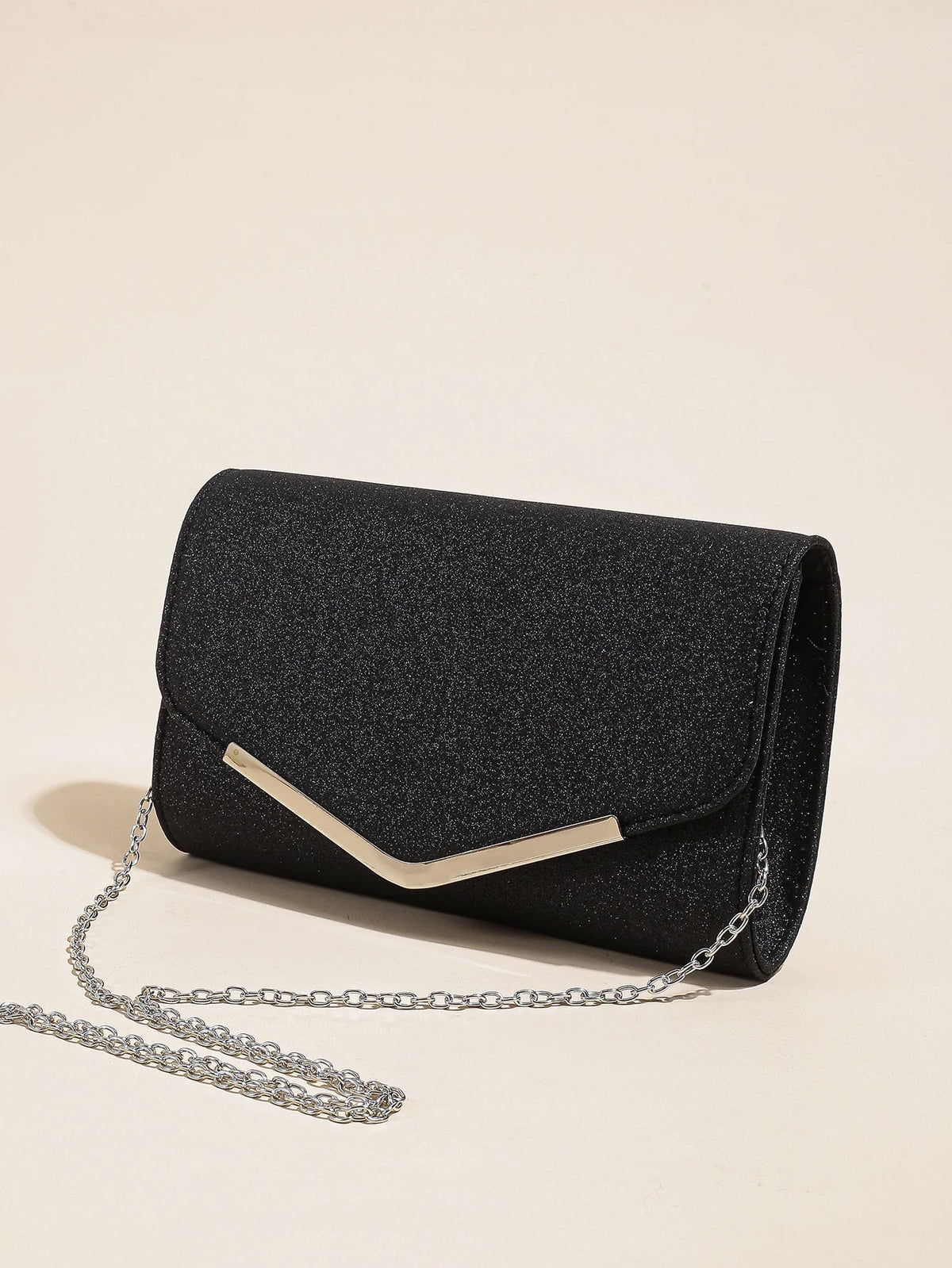 Glitter Envelope Evening Clutch - Luzilly Bridal & Apparel
