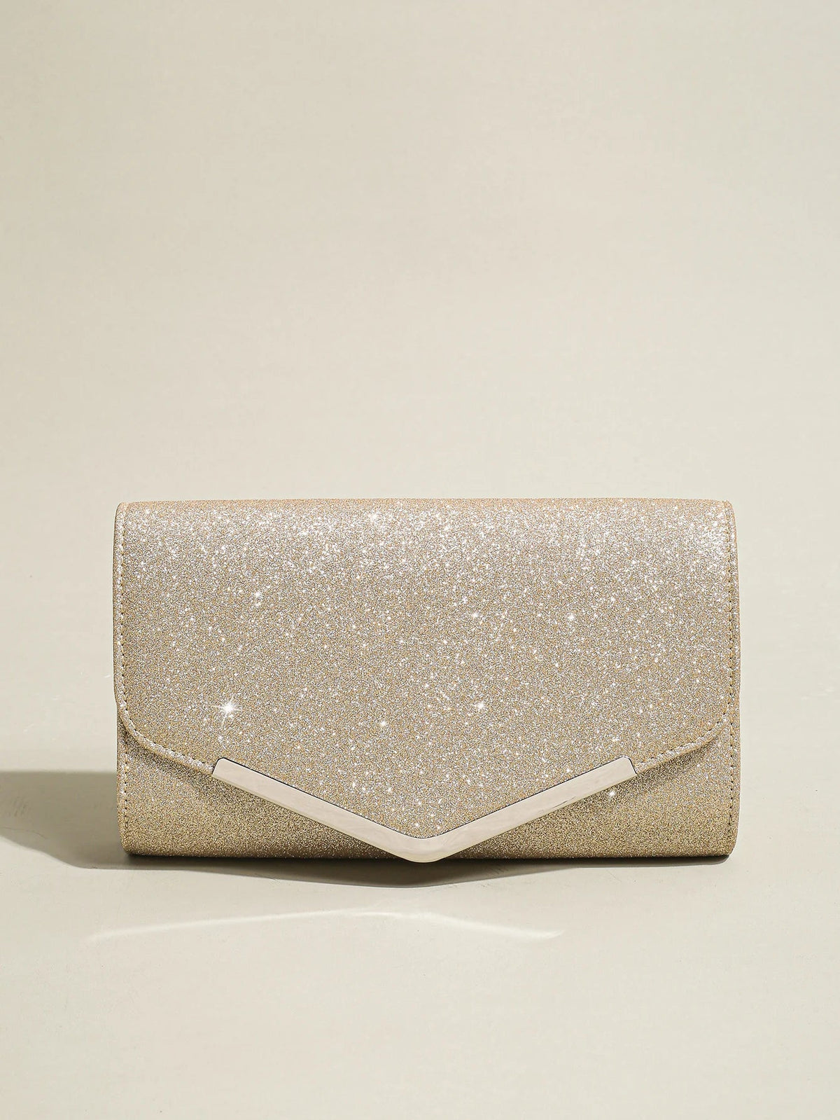Glitter Envelope Evening Clutch - Luzilly Bridal & Apparel