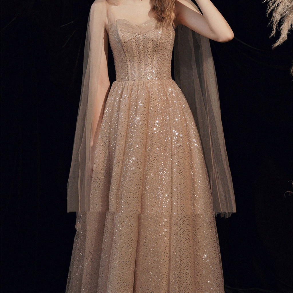 Gold Bandage Evening Dress - Luzilly Bridal & Apparel