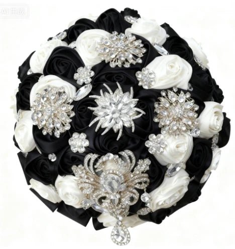 Gold Rose Wedding Bouquet - Luzilly Bridal & Apparel