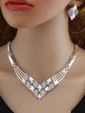 Gold & Silver-Tone Bridal Jewelry Set - Luzilly Bridal & Apparel