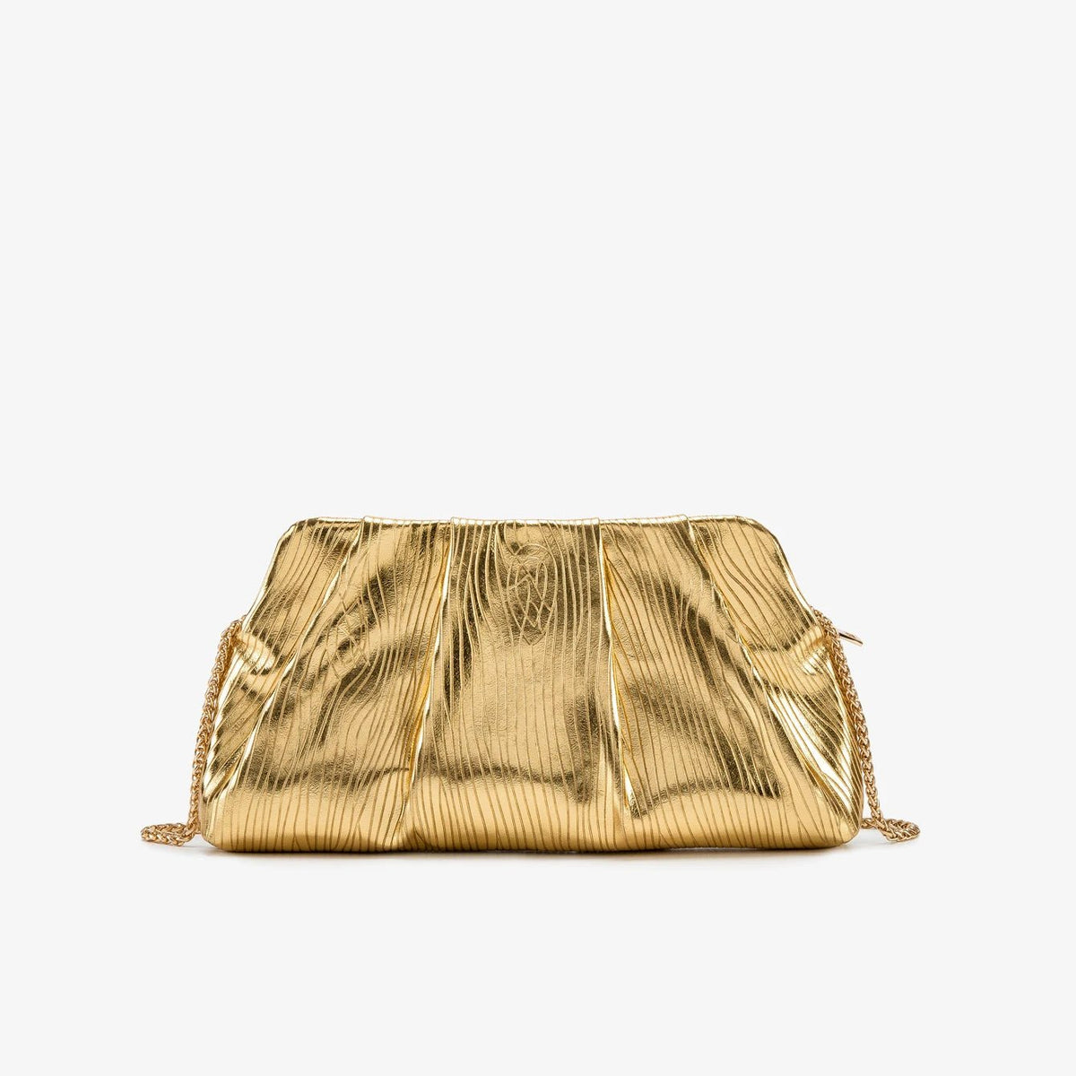 Golden Designer Evening Clutch - Luzilly Bridal & Apparel