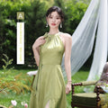 Green National Style Element Bridesmaid Dress - Luzilly Bridal & Apparel