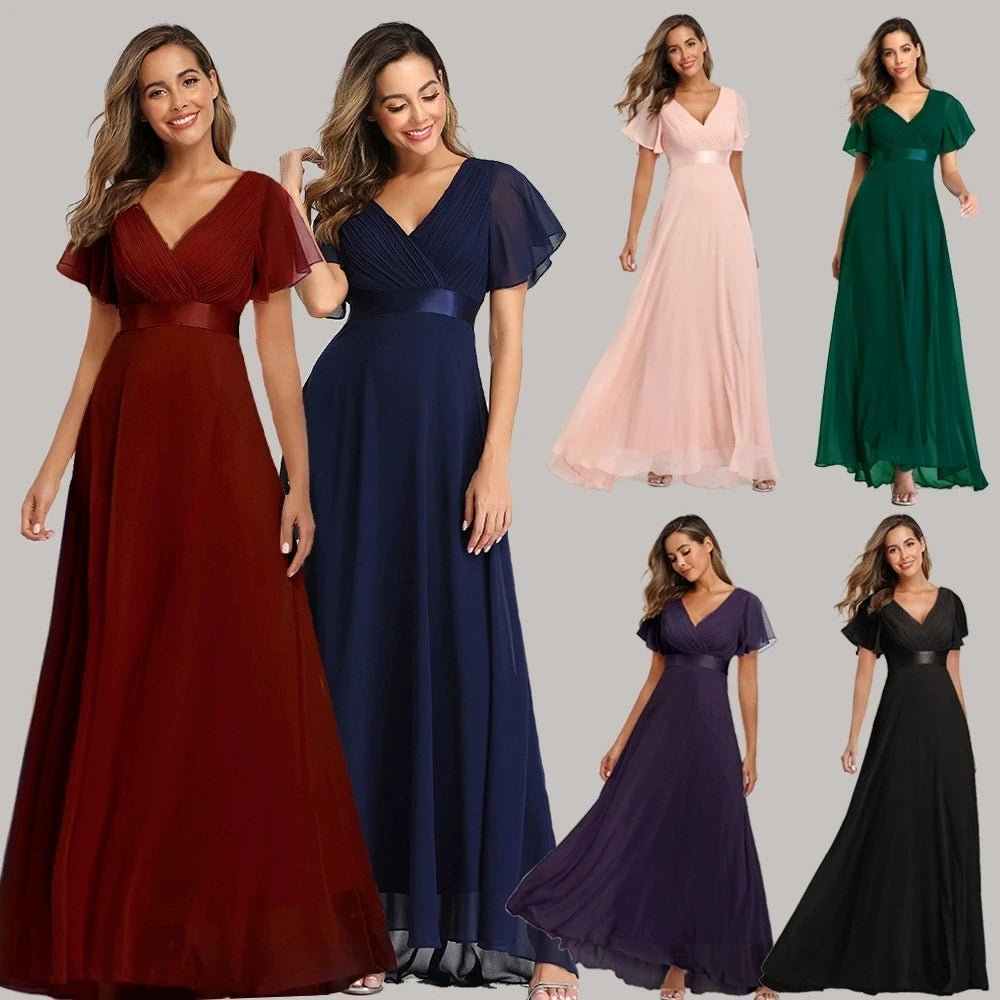 Green Sequin Tulle Mother of the Bride Gown - Luzilly Bridal & Apparel