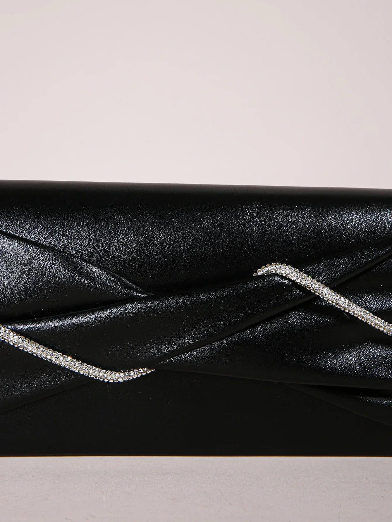 Hand Clutch Bag & Evening Clutch Bag for Women | Sparkling Crystal Rope Ruched Handbags & Glitter Envelope Purse for Party Girls - Luzilly Bridal & Apparel