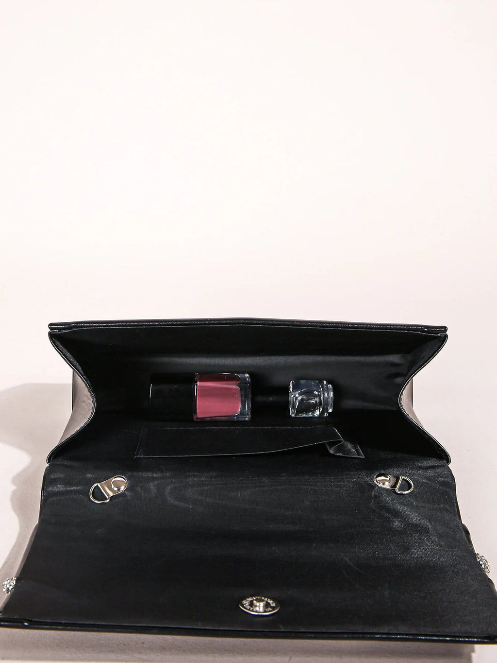 Hand Clutch Bag & Evening Clutch Bag for Women | Sparkling Crystal Rope Ruched Handbags & Glitter Envelope Purse for Party Girls - Luzilly Bridal & Apparel