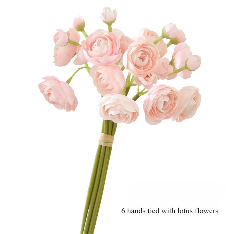 Handmade Mini Silk Lotus Bouquet - Luzilly Bridal & Apparel