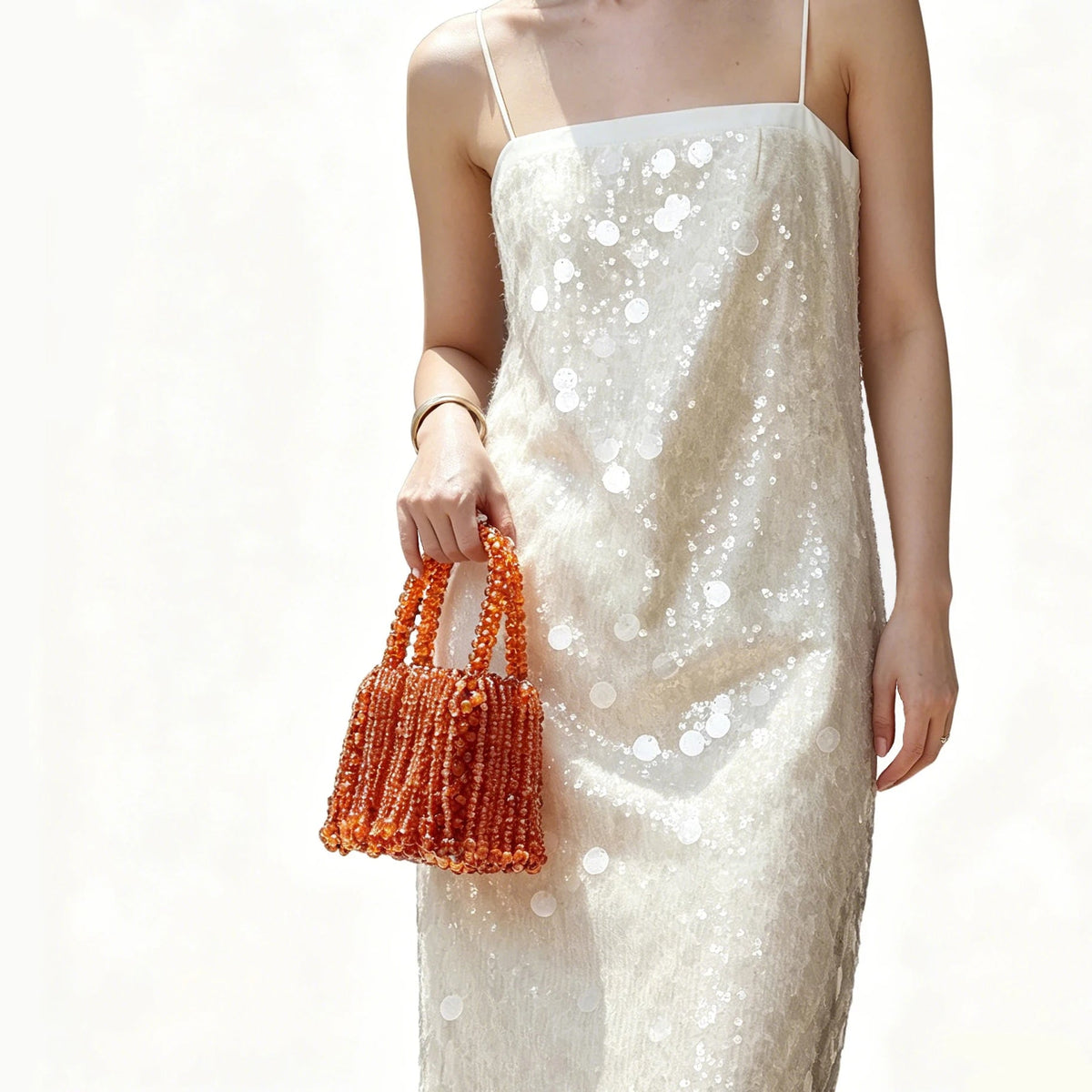 Handmade Pearl Evening Clutch - Luzilly Bridal & Apparel