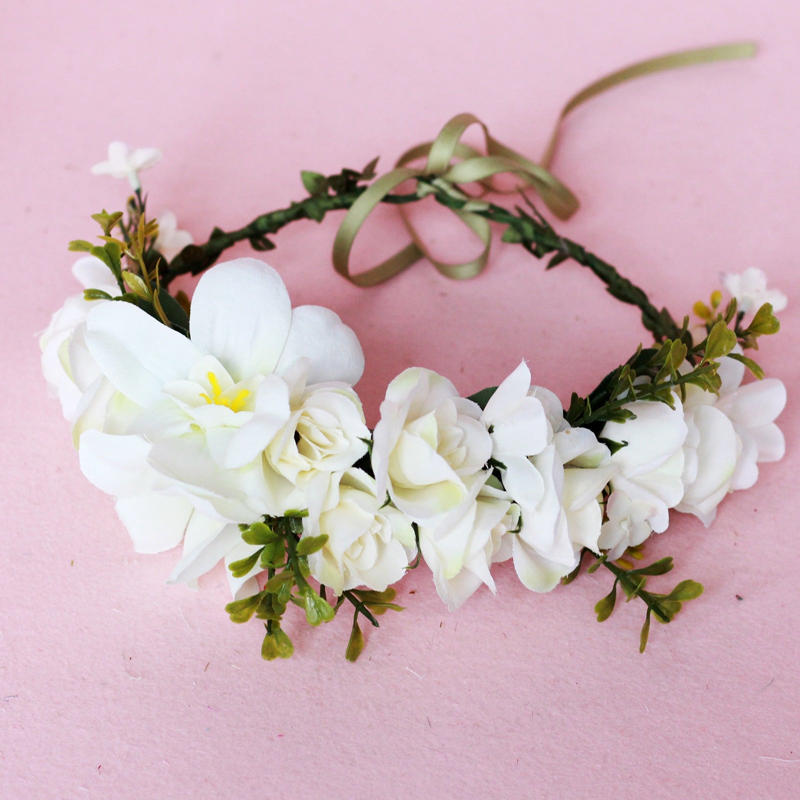 Hawaiian Vacation Wreath Headwear Beautiful Bridal Hairbands Wedding Hair Accessories Headwear Wreath - Luzilly Bridal & Apparel