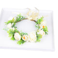 Hawaiian Wreath Bridal Fairy Simulation Starry Sky Flower Headwear Children's Photography Hair Accessories Hair Hoops - Luzilly Bridal & Apparel