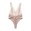 High-Cut Silky Nylon Bodysuit - Luzilly Bridal & Apparel