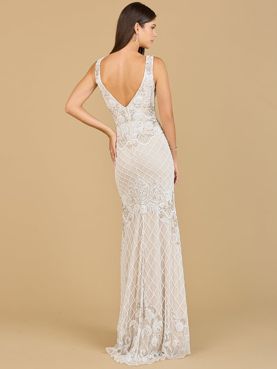 High-Neck Sleeveless Wedding Gown | 51136 - Luzilly Bridal & Apparel