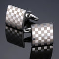 High Quality Copper Cufflinks Luxury Cuff Links Mens French Square Button Shirts Accessories Business Jewelry - Luzilly Bridal & Apparel