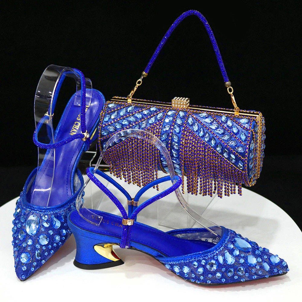 High Quality Ladies Shoes And Bags Set HAQ1-5 - Luzilly Bridal & Apparel