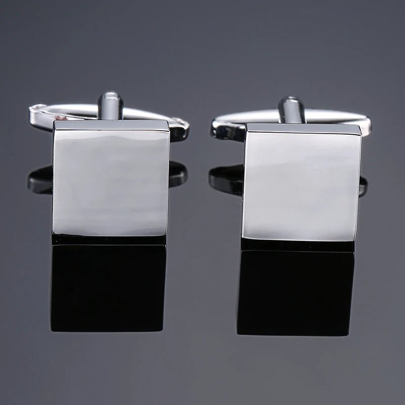 High quality men's French shirt cufflinks brand new fashion laser metal Chinese knot cufflinks manufacturer wholesale - Luzilly Bridal & Apparel