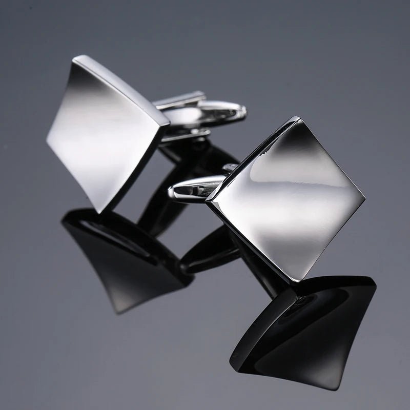 High quality men's French shirt cufflinks brand new fashion laser metal Chinese knot cufflinks manufacturer wholesale - Luzilly Bridal & Apparel