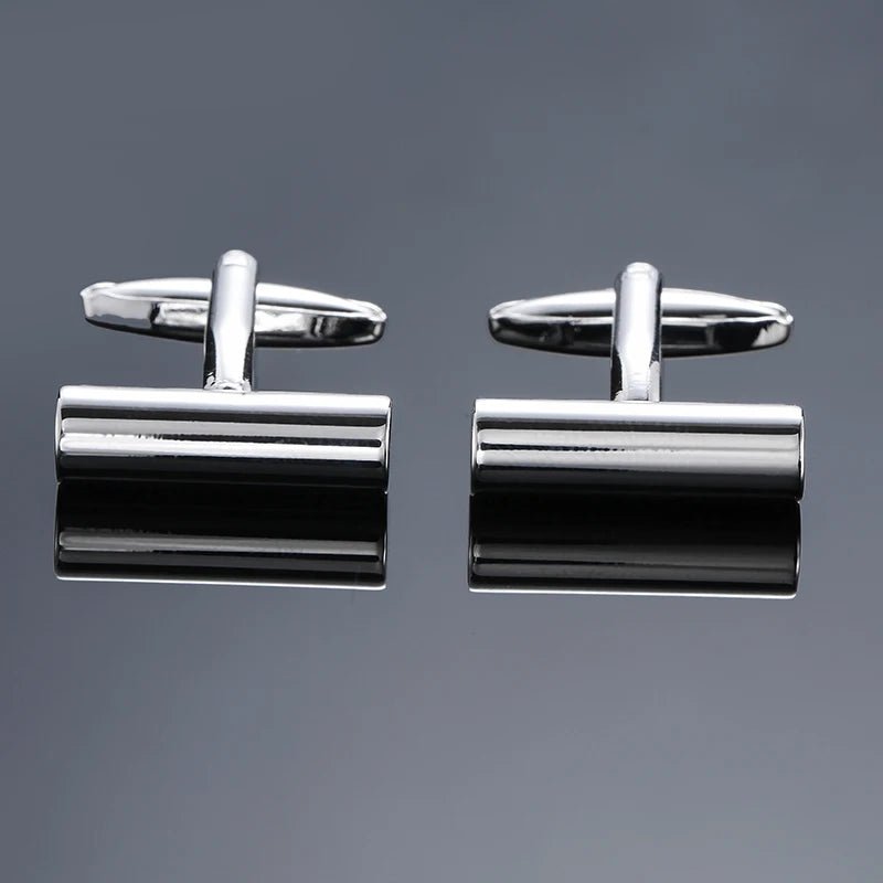 High quality men's French shirt cufflinks brand new fashion laser metal Chinese knot cufflinks manufacturer wholesale - Luzilly Bridal & Apparel