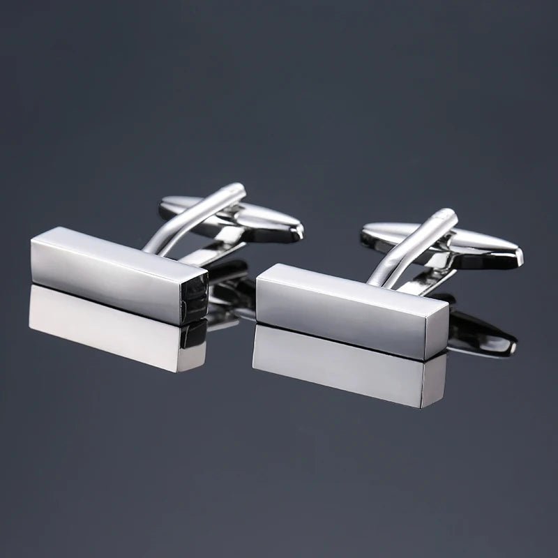 High quality men's French shirt cufflinks brand new fashion laser metal Chinese knot cufflinks manufacturer wholesale - Luzilly Bridal & Apparel