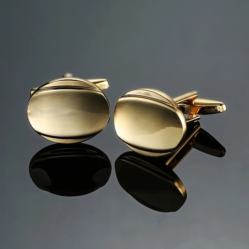 High quality men's French shirt cufflinks brand new fashion laser metal Chinese knot cufflinks manufacturer wholesale - Luzilly Bridal & Apparel