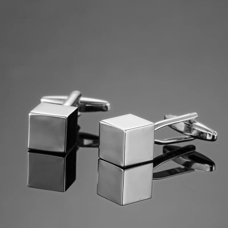 High quality men's French shirt cufflinks brand new fashion laser metal Chinese knot cufflinks manufacturer wholesale - Luzilly Bridal & Apparel