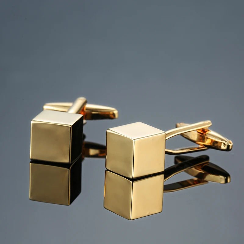 High quality men's French shirt cufflinks brand new fashion laser metal Chinese knot cufflinks manufacturer wholesale - Luzilly Bridal & Apparel