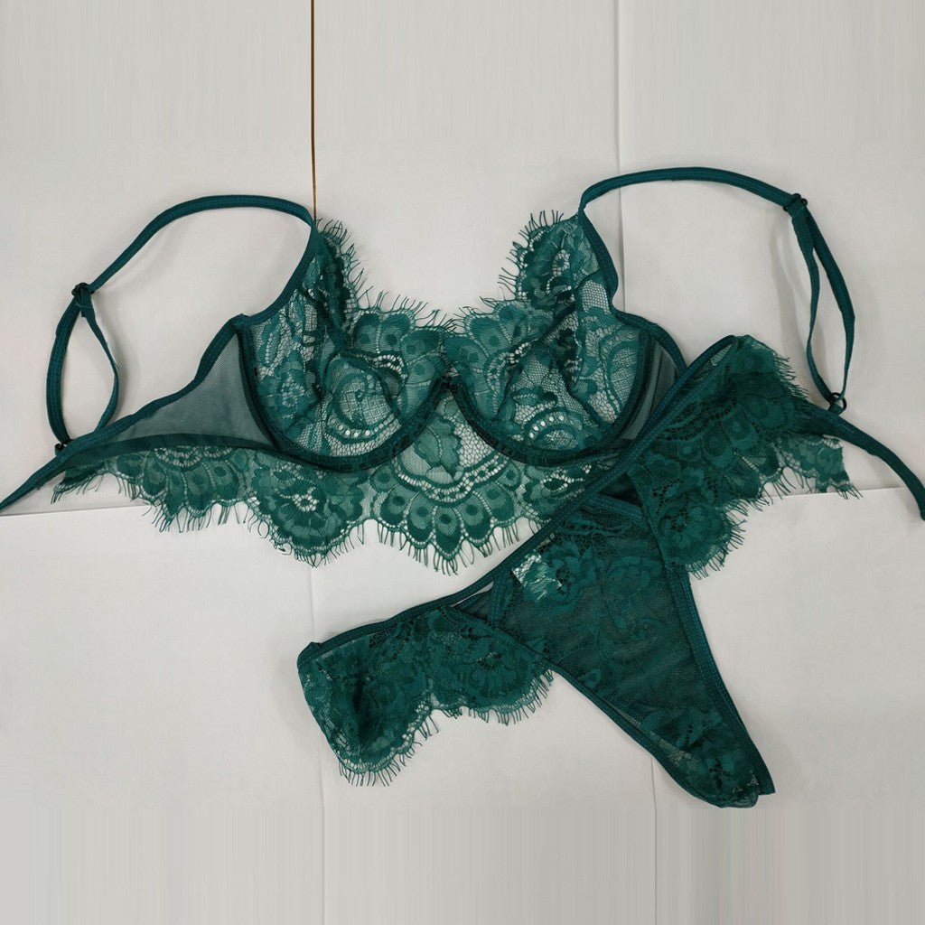 Hollow fashion female lingerie set - Luzilly Bridal & Apparel