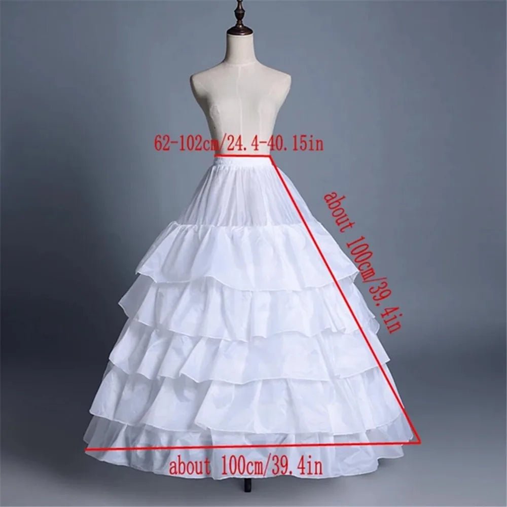 Hoop Crinoline Wedding Petticoat - Luzilly Bridal & Apparel