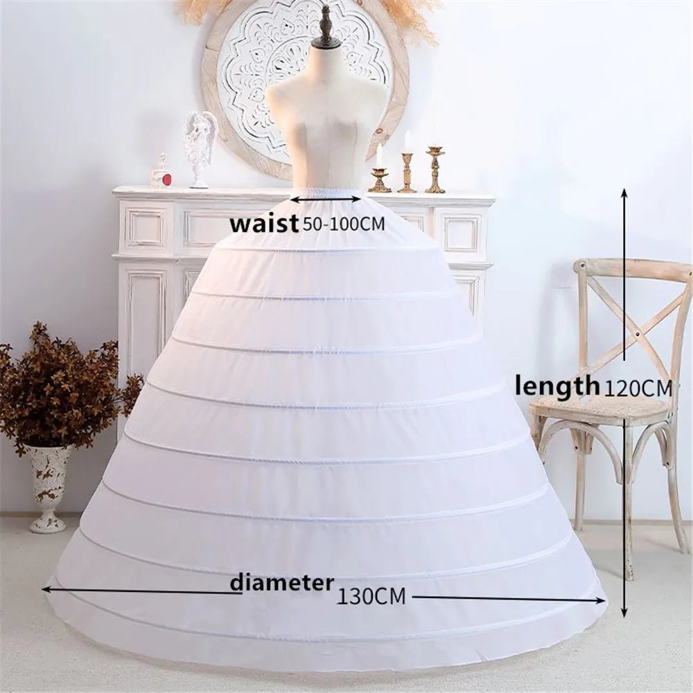 Hoop Crinoline Wedding Petticoat - Luzilly Bridal & Apparel
