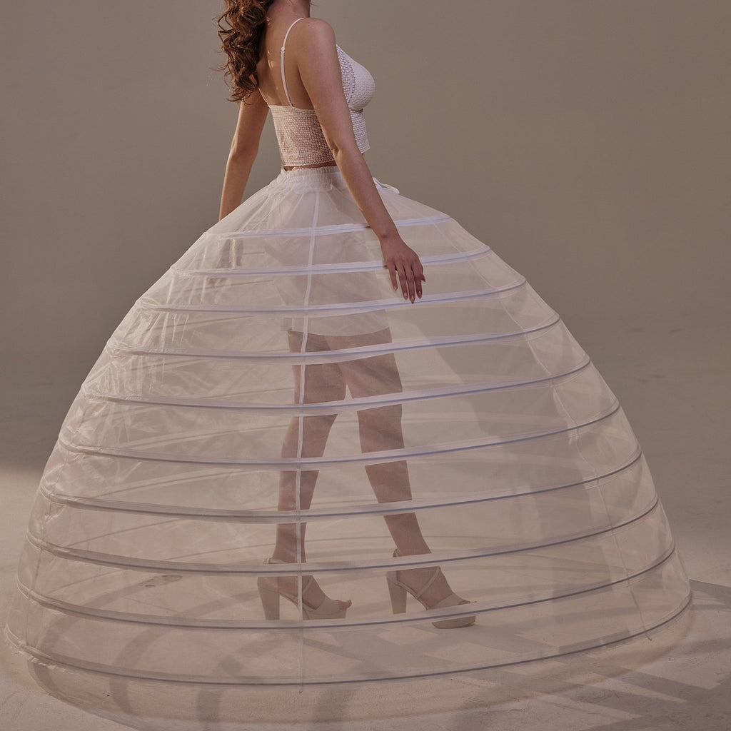 Hoop Skirt Crinoline Petticoat - Luzilly Bridal & Apparel