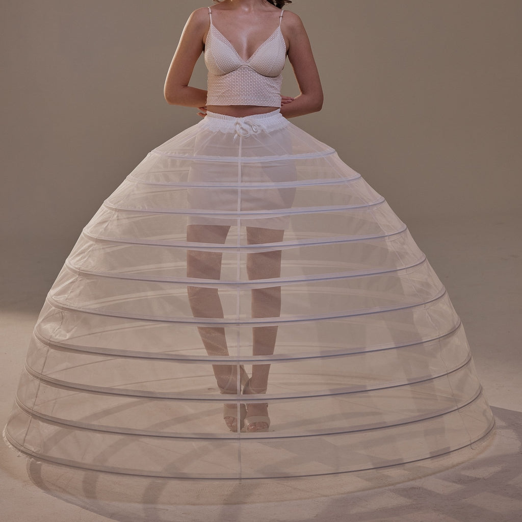 Hoop Skirt Crinoline Petticoat - Luzilly Bridal & Apparel