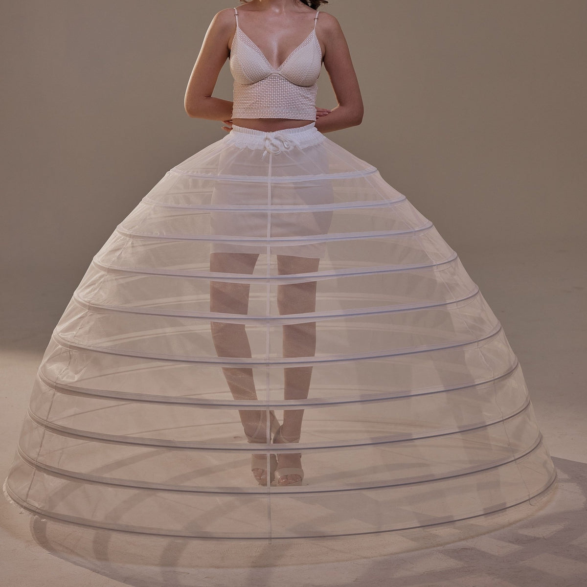 Hoop Skirt Crinoline Petticoat - Luzilly Bridal & Apparel