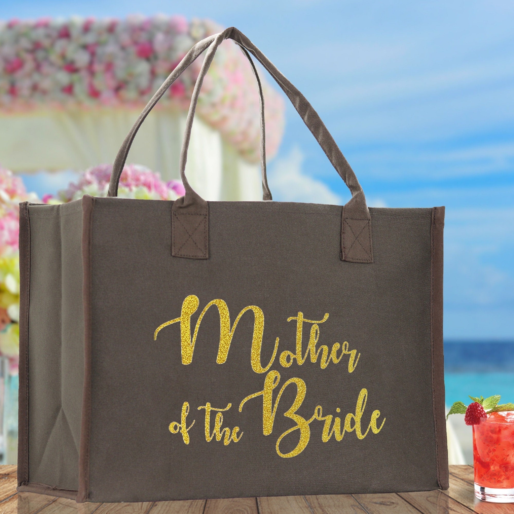Mother of the Bride Canvas Tote Bag