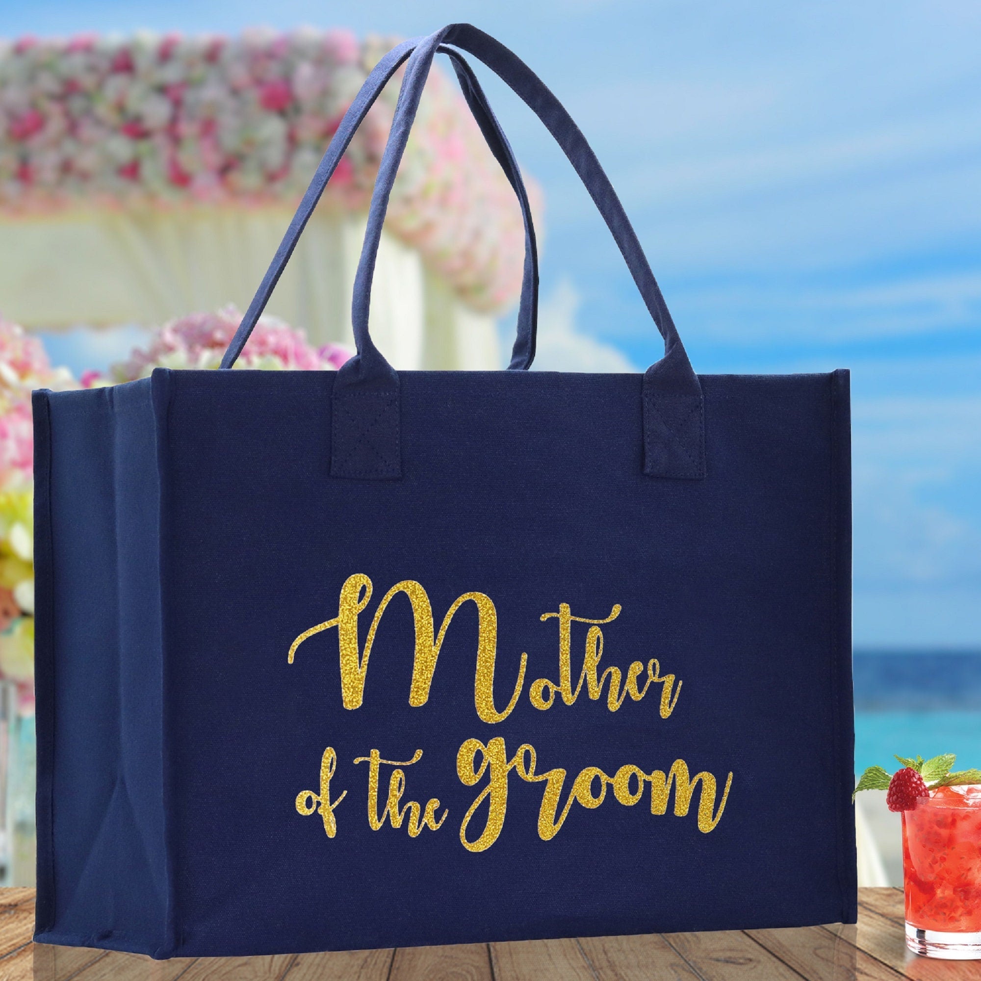Mother of the Groom Canvas Tote Bag