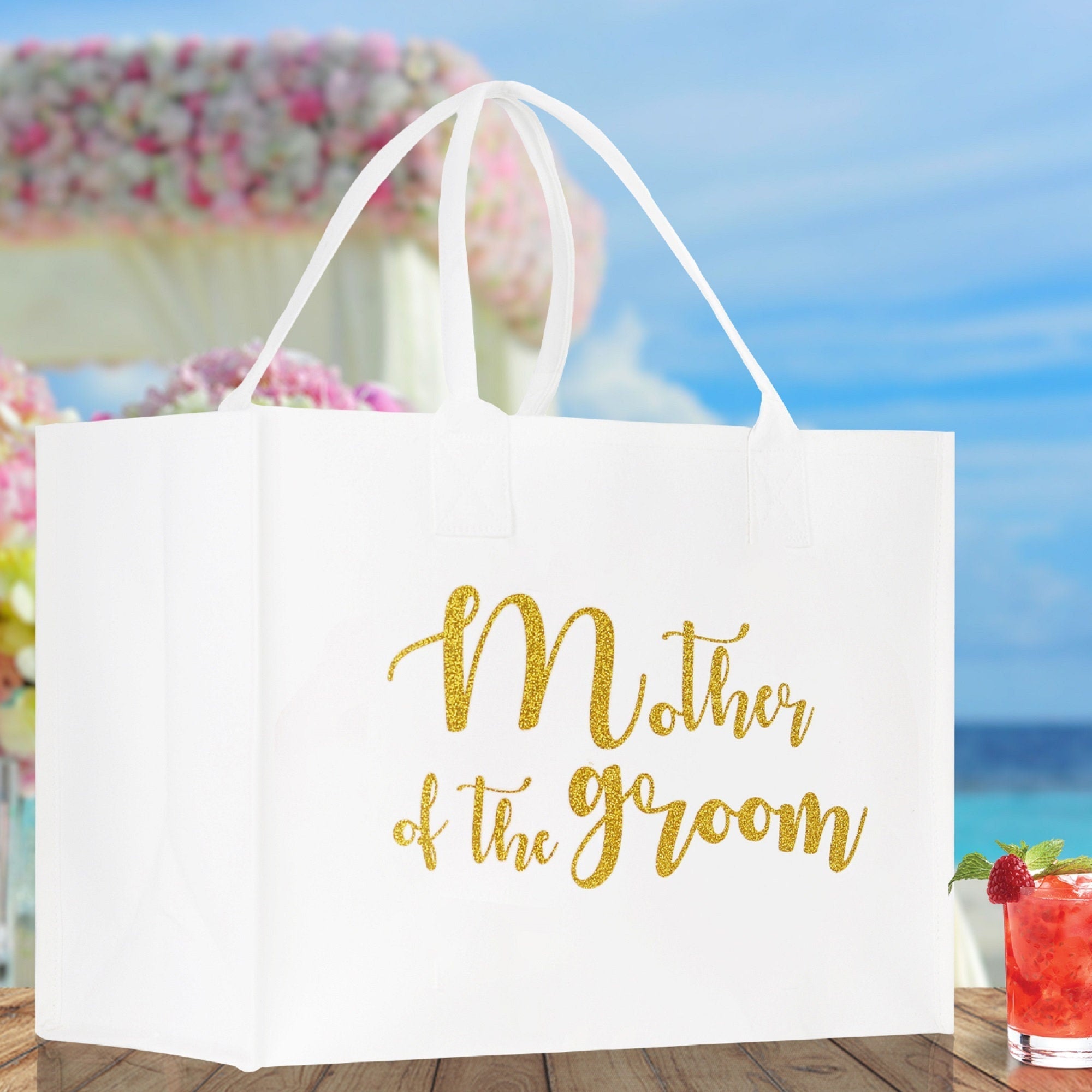 Mother of the Groom Canvas Tote Bag