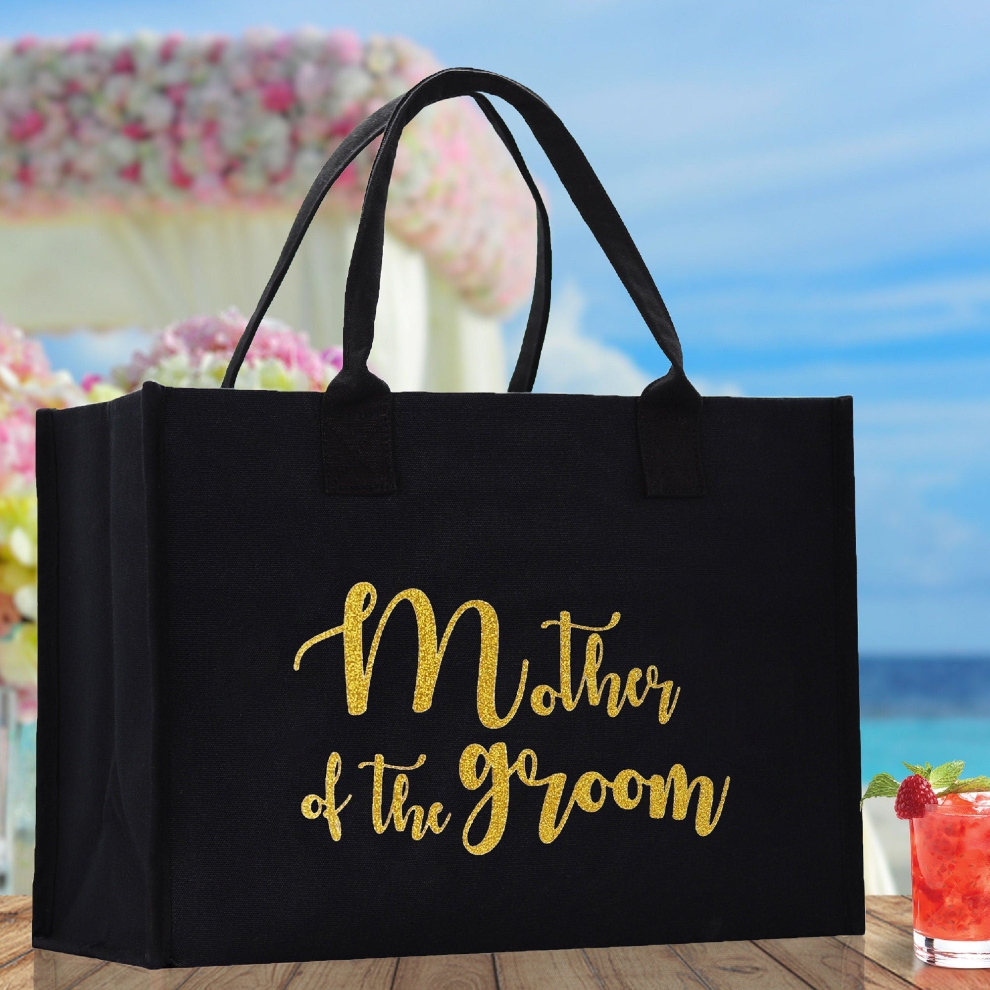 Mother of the Groom Canvas Tote Bag