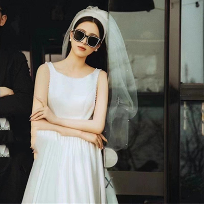 Indoor Theme Vintage Style Photo Wedding Dress Set - Luzilly Bridal & Apparel