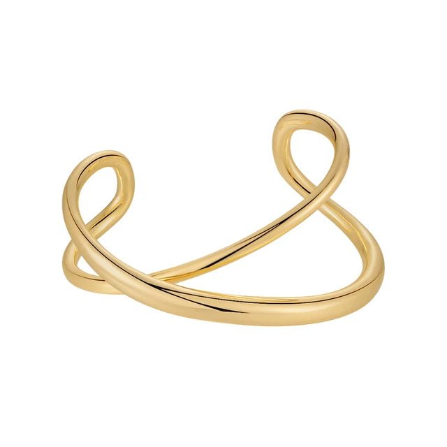Irregular Bangle Open Bracelet For Women Gold Color Punk Fashion Jewelry - Luzilly Bridal & Apparel