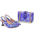Italian Shoes And Bag Sets EDB1-1 - Luzilly Bridal & Apparel