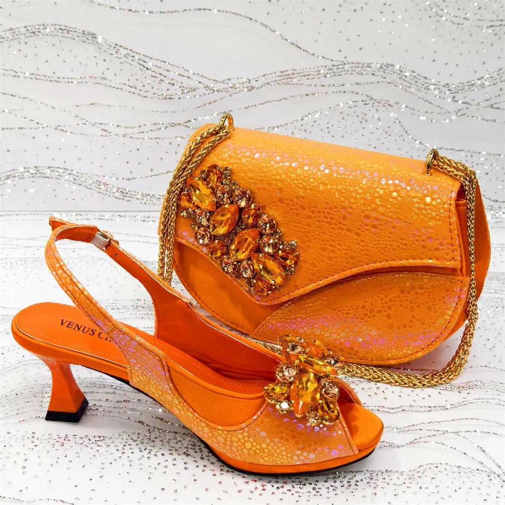 Italian Shoes And Bag Sets For HV1-1 - Luzilly Bridal & Apparel