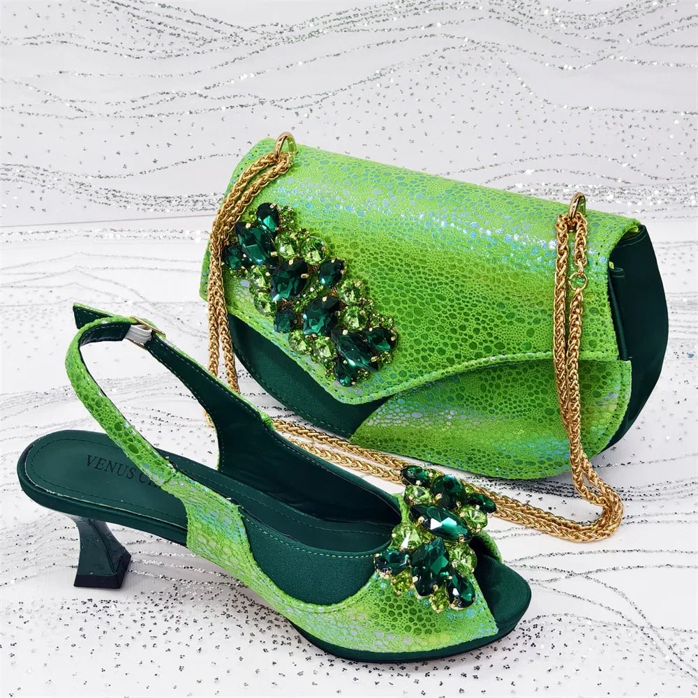 Italian Shoes And Bag Sets For HV1-1 - Luzilly Bridal & Apparel
