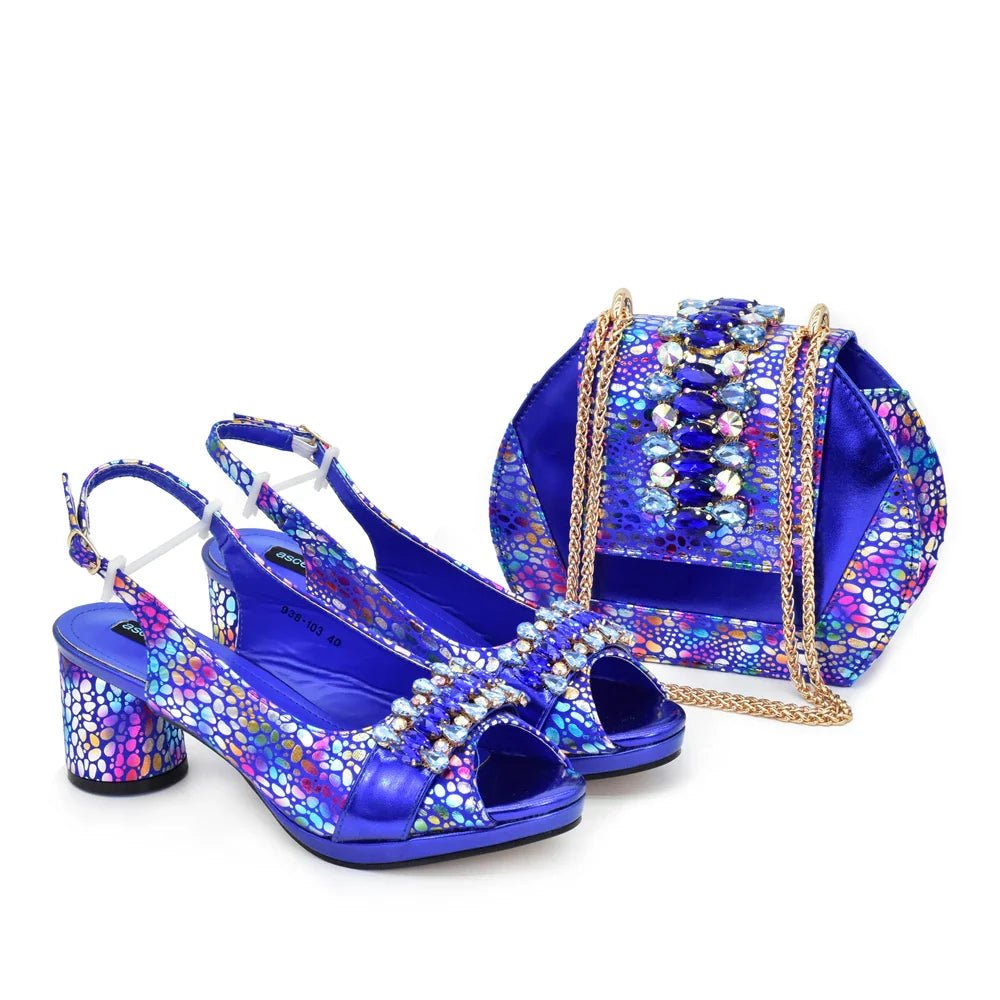 Italian Shoes And Bag Sets HFG1-1 - Luzilly Bridal & Apparel