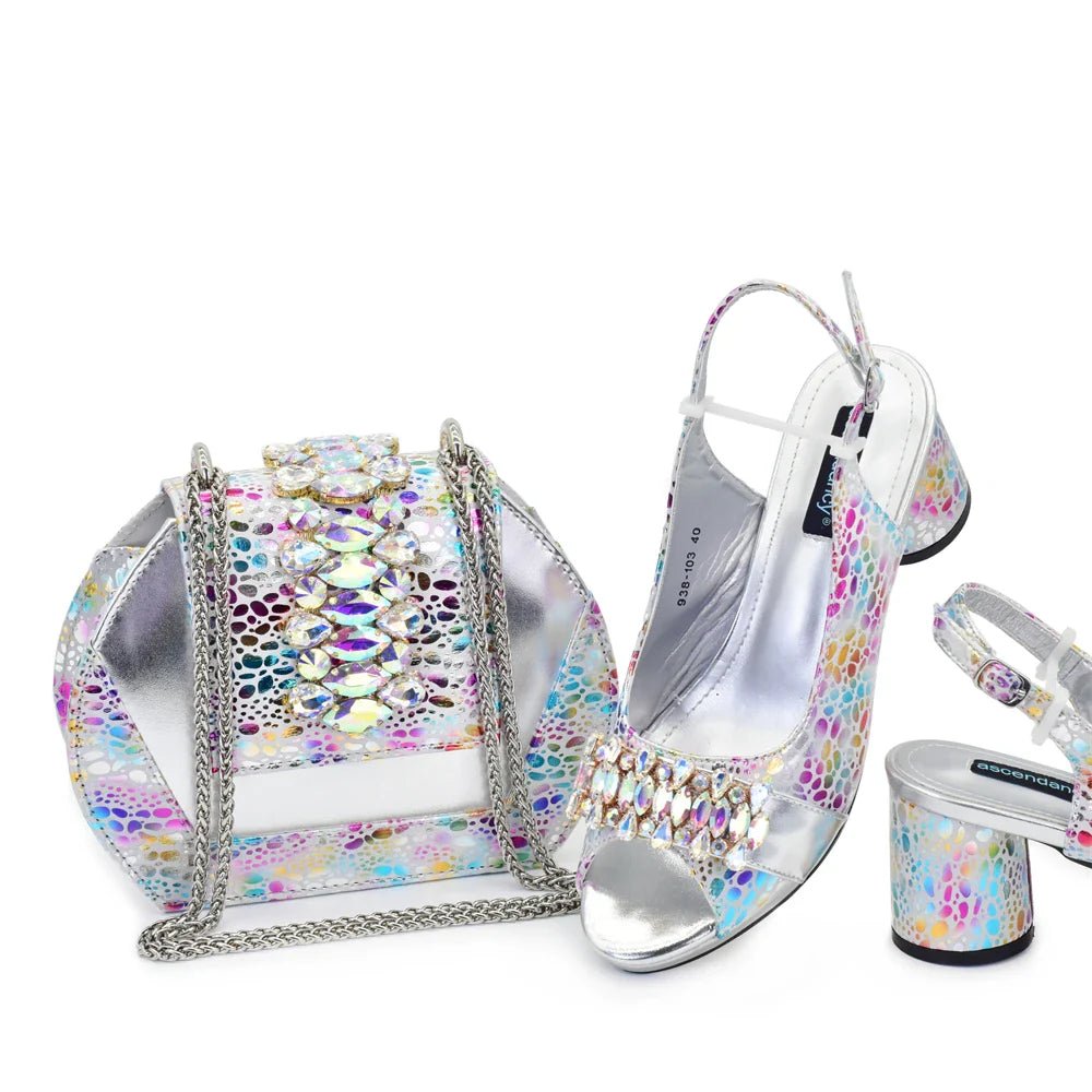 Italian Shoes And Bag Sets HFG1-1 - Luzilly Bridal & Apparel