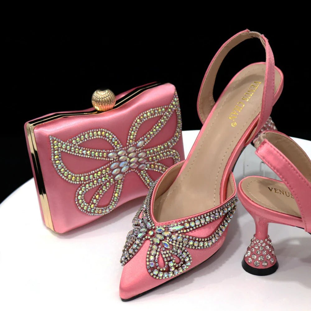Italian Shoes And Bag Sets HJK1-17 - Luzilly Bridal & Apparel