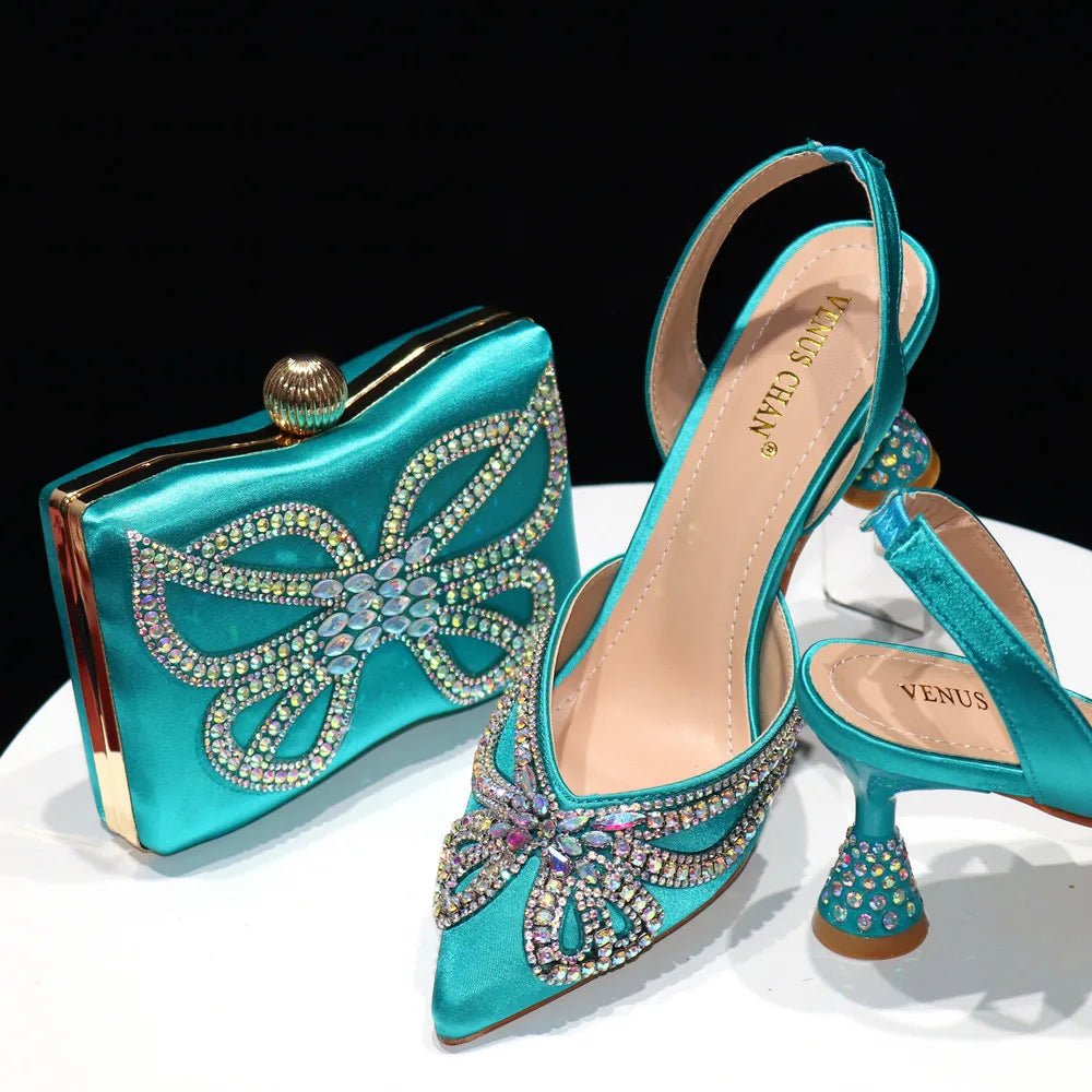 Italian Shoes And Bag Sets HJK1-17 - Luzilly Bridal & Apparel