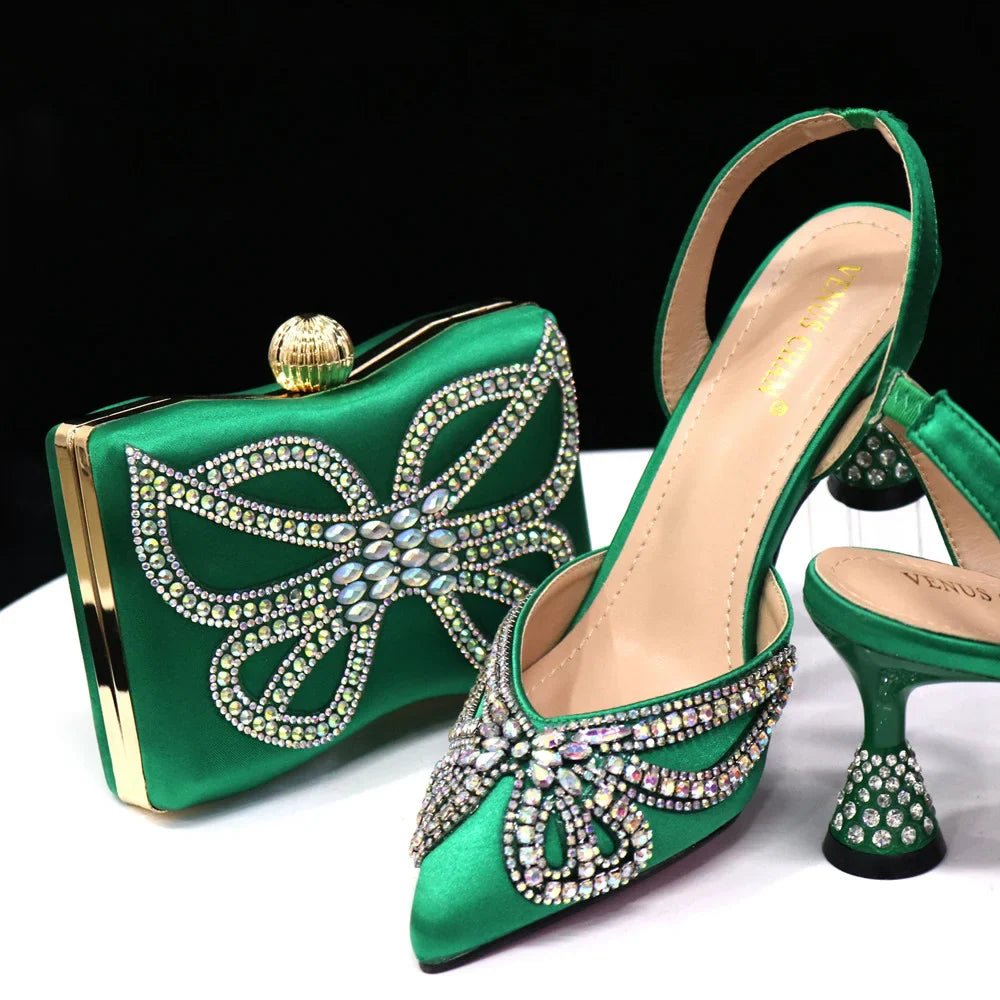 Italian Shoes And Bag Sets HJK1-17 - Luzilly Bridal & Apparel