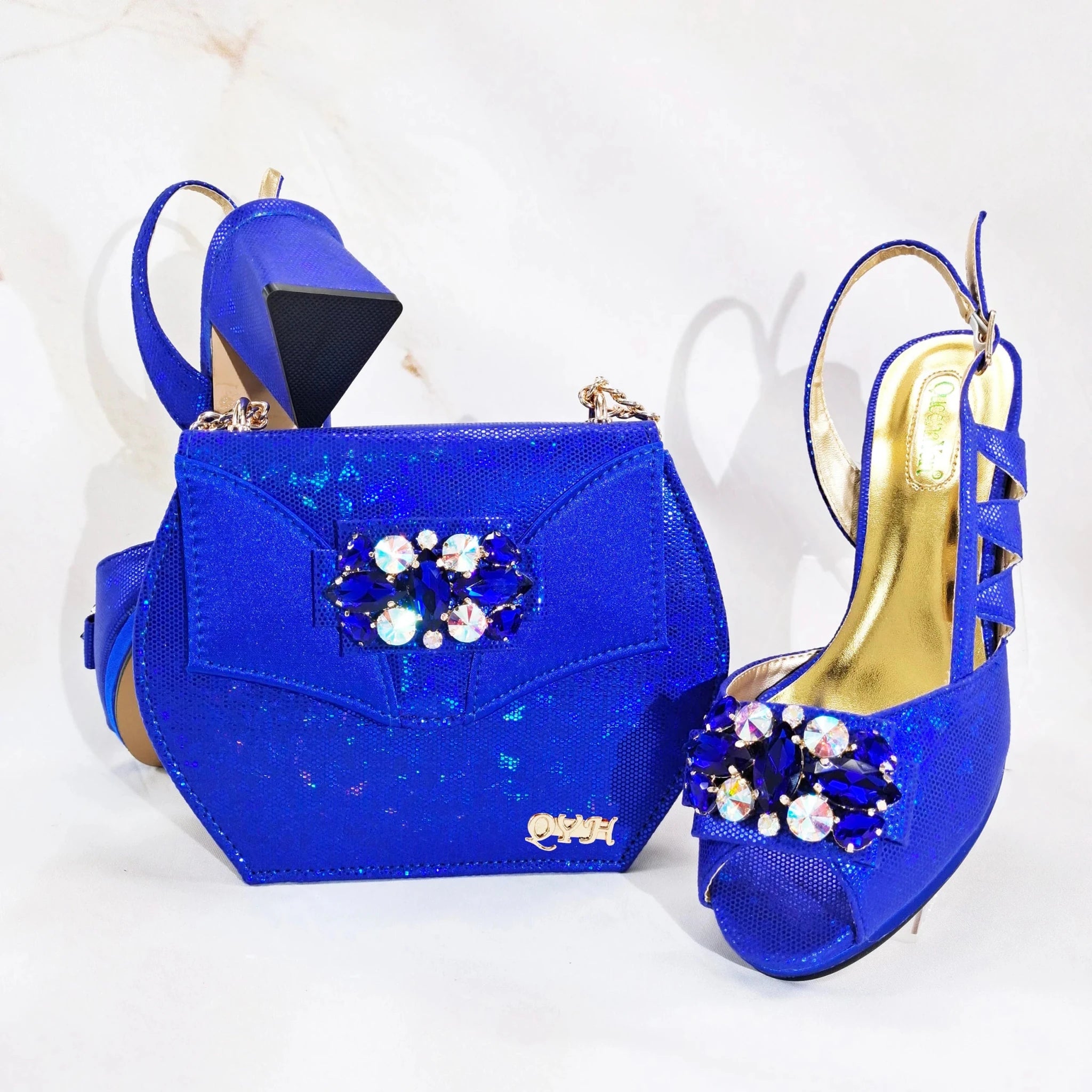Italian Shoes And Bag Sets HS1-1 - Luzilly Bridal & Apparel