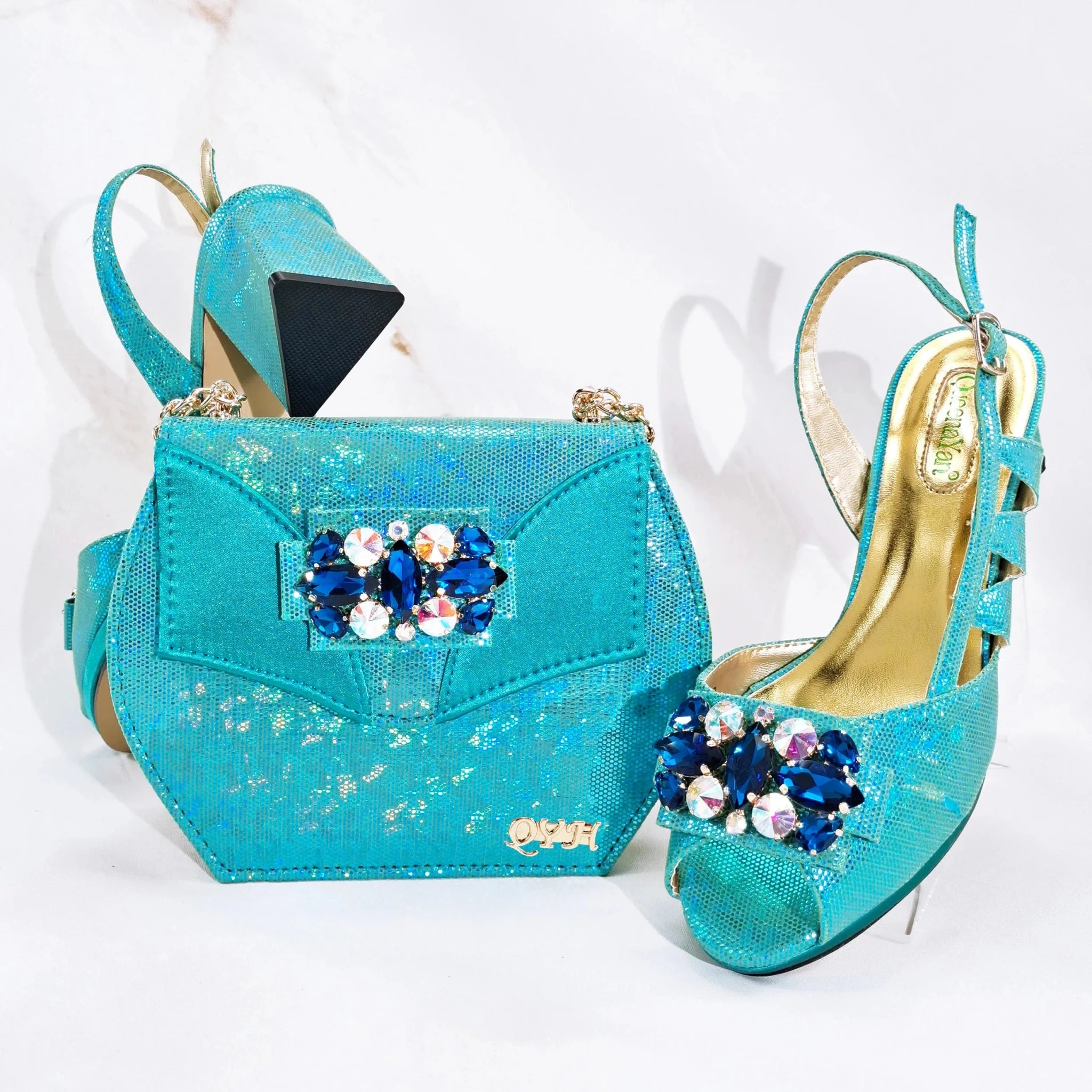 Italian Shoes And Bag Sets HS1-1 - Luzilly Bridal & Apparel